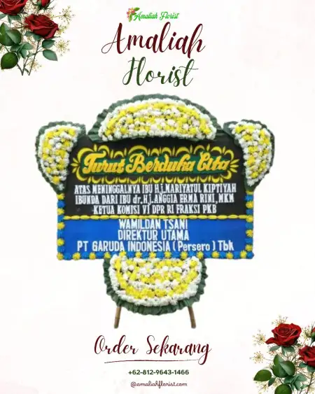 Papan Bunga Duka Wedding Venue Depok